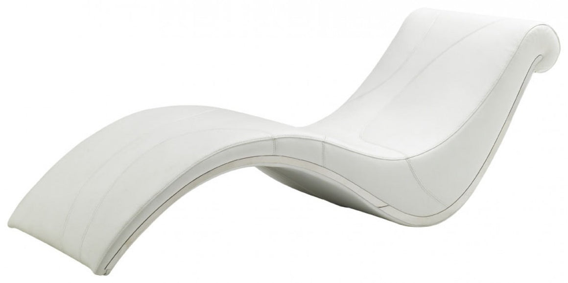 Divani Casa Essen - Modern Leather Leisure Lounge Chaise