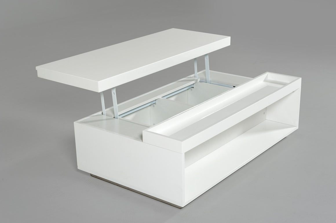 Modrest Nancy - Modern White Coffee Table