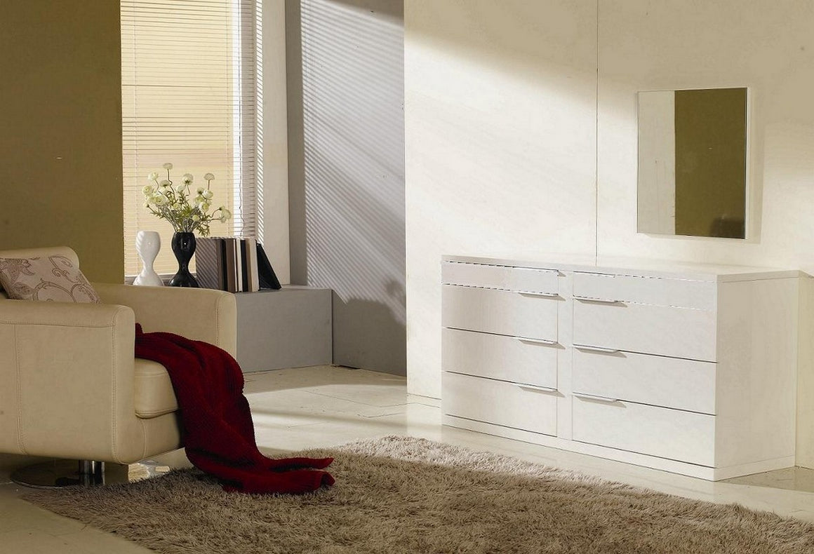 Modrest Aron Modern White Dresser