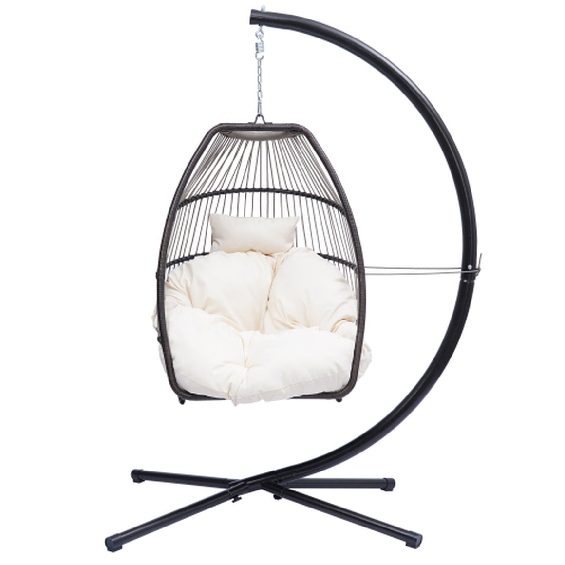 Egg Swing Outdoor Patio Lounge Chair