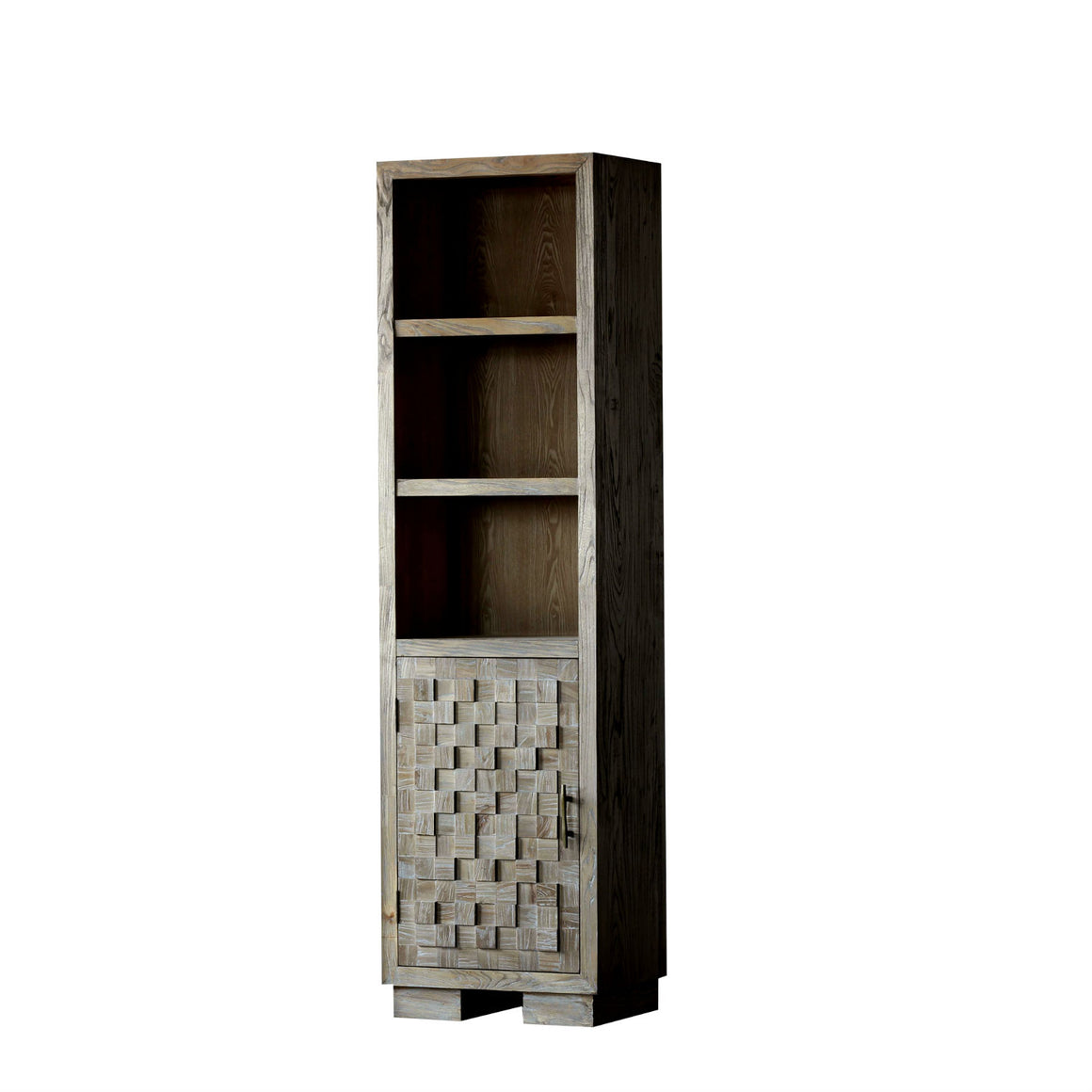 Newport Collection Linen Cabinet in Natural Elm
