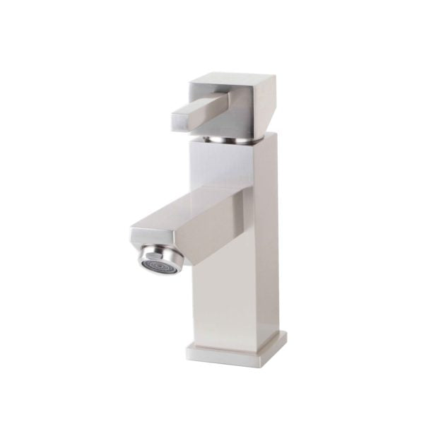 ZY6001-BN Legion Furniture Single Hole Single Handle Bathroom Faucet with Drain Assembly