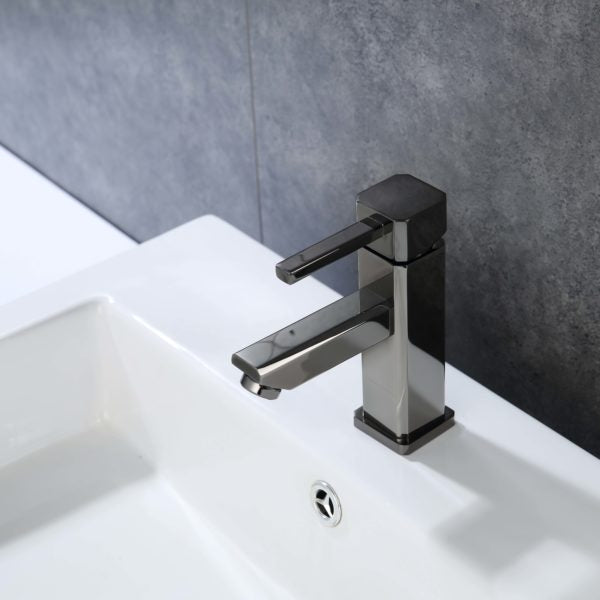 ZY6053-GB Legion Furniture Single Hole Single Handle Bathroom Faucet with Drain Assembly