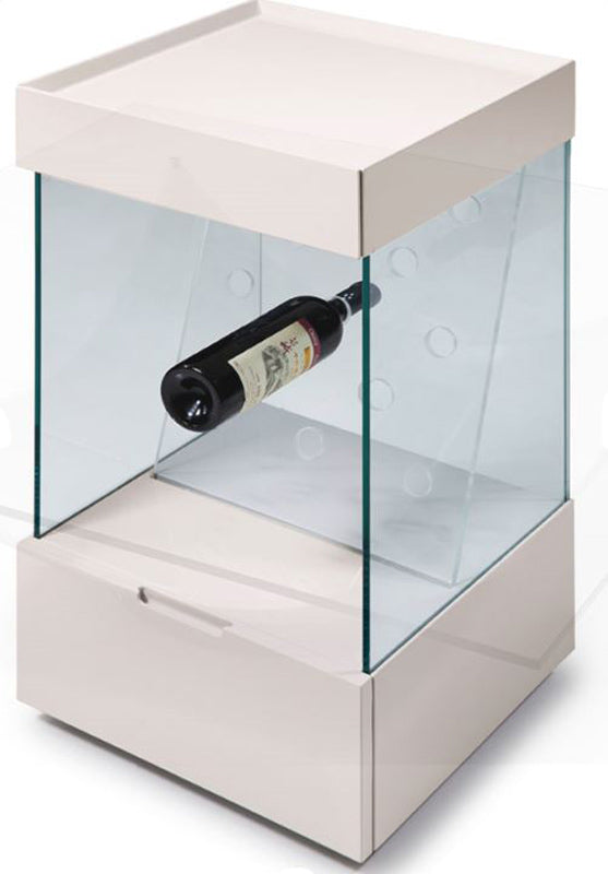 Modrest Vine Contemporary White Wine Shelf
