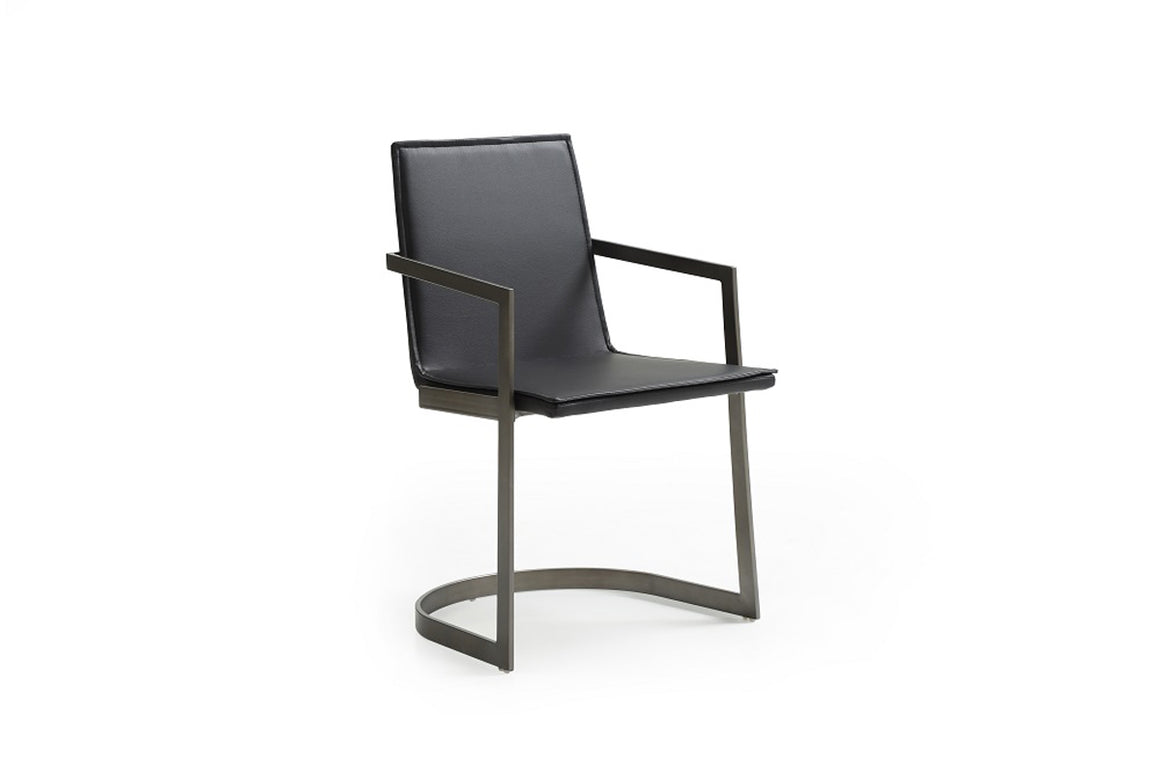 Jago - Modern Black Dining Chair (Set of 2)