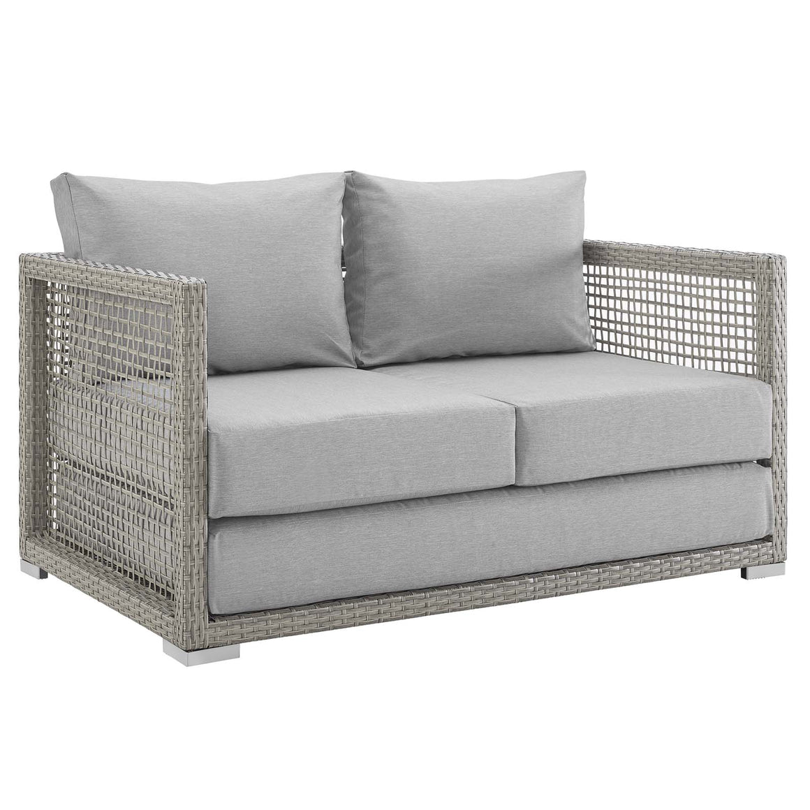 Aura 3 Piece  Outdoor Patio Wicker Rattan Set