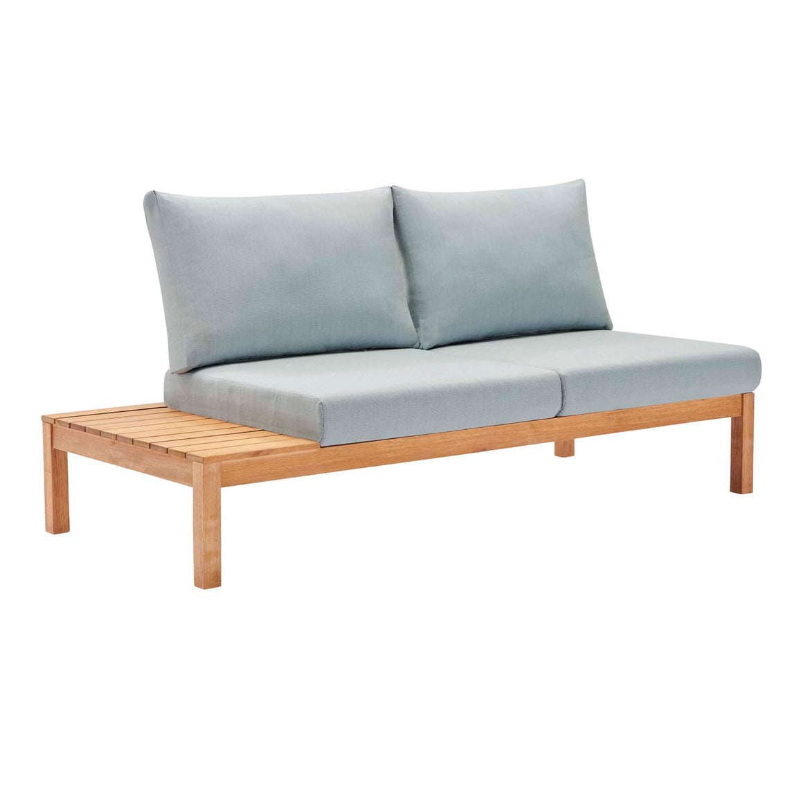 Freeport 3 Piece Outdoor Patio Karri Wood Sectional