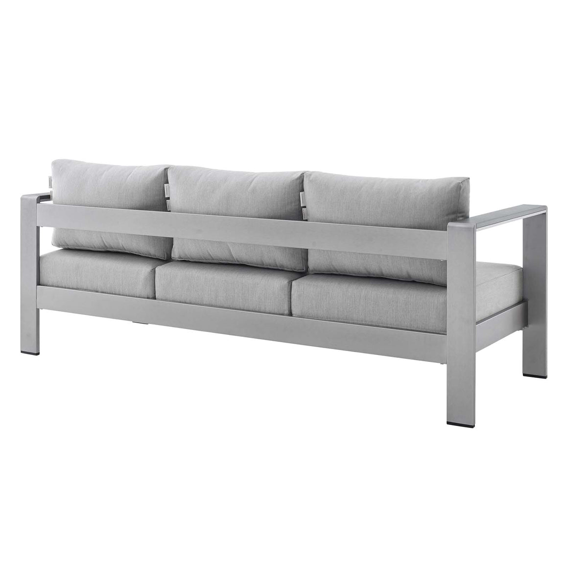 Shore Sunbrella Fabric Aluminum Outdoor Patio Sofa