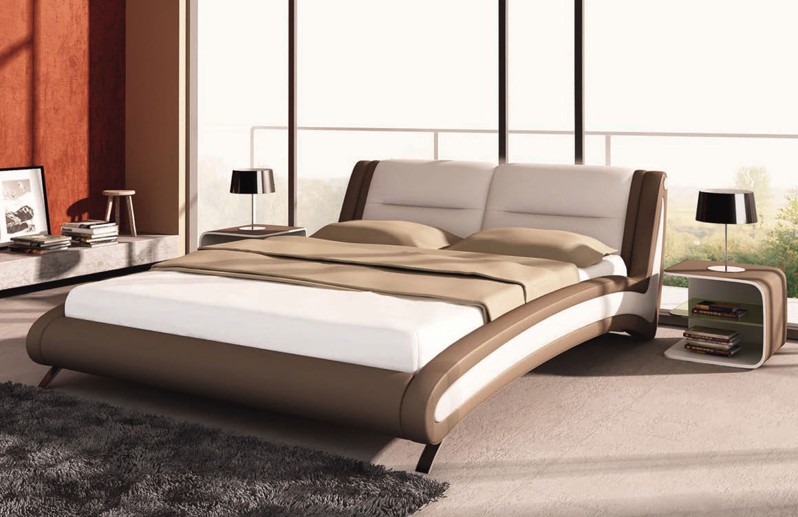 Modrest J211 - Contemporary Bonded Leather Bed