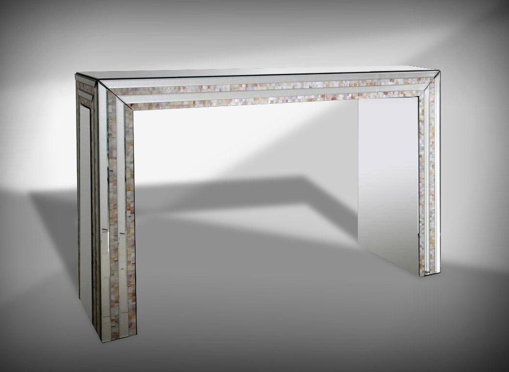 Modrest Mirabelle Mirrored Console Table