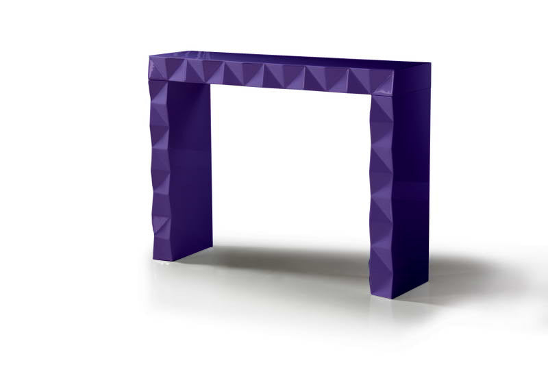 Versus Eva - Purple Console Table