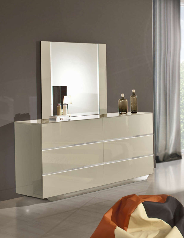 Modrest Luxor Italian Modern Beige Mirror