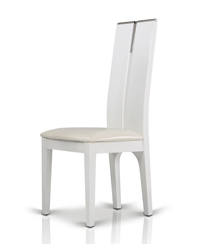 Maxi - White Gloss Chair (Set of 2)
