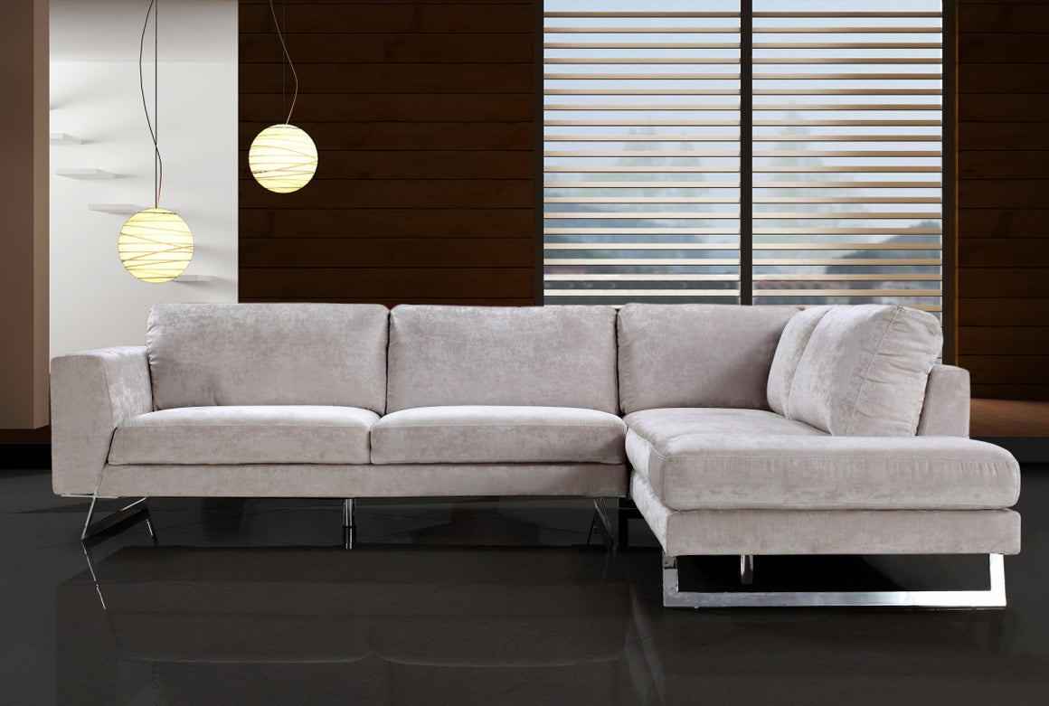 Divani Casa Milano - Modern Fabric Sectional Sofa