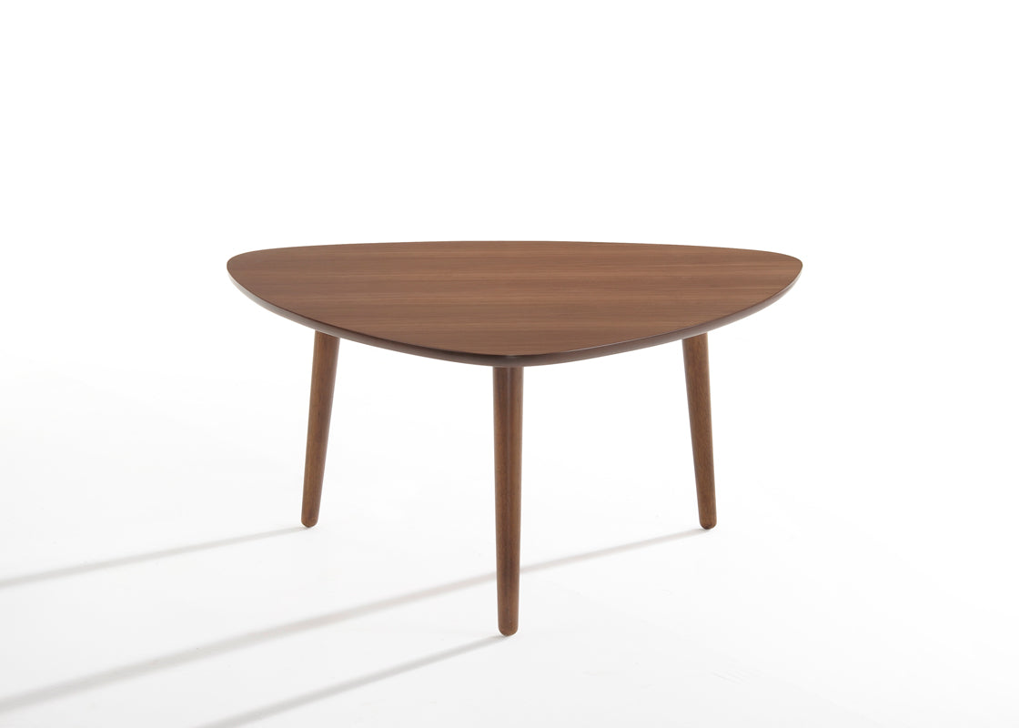 Modrest Bolan Mid-Century Modern Walnut Coffee Table