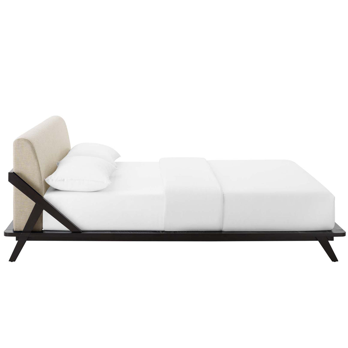 Luella  Upholstered Fabric Platform Bed