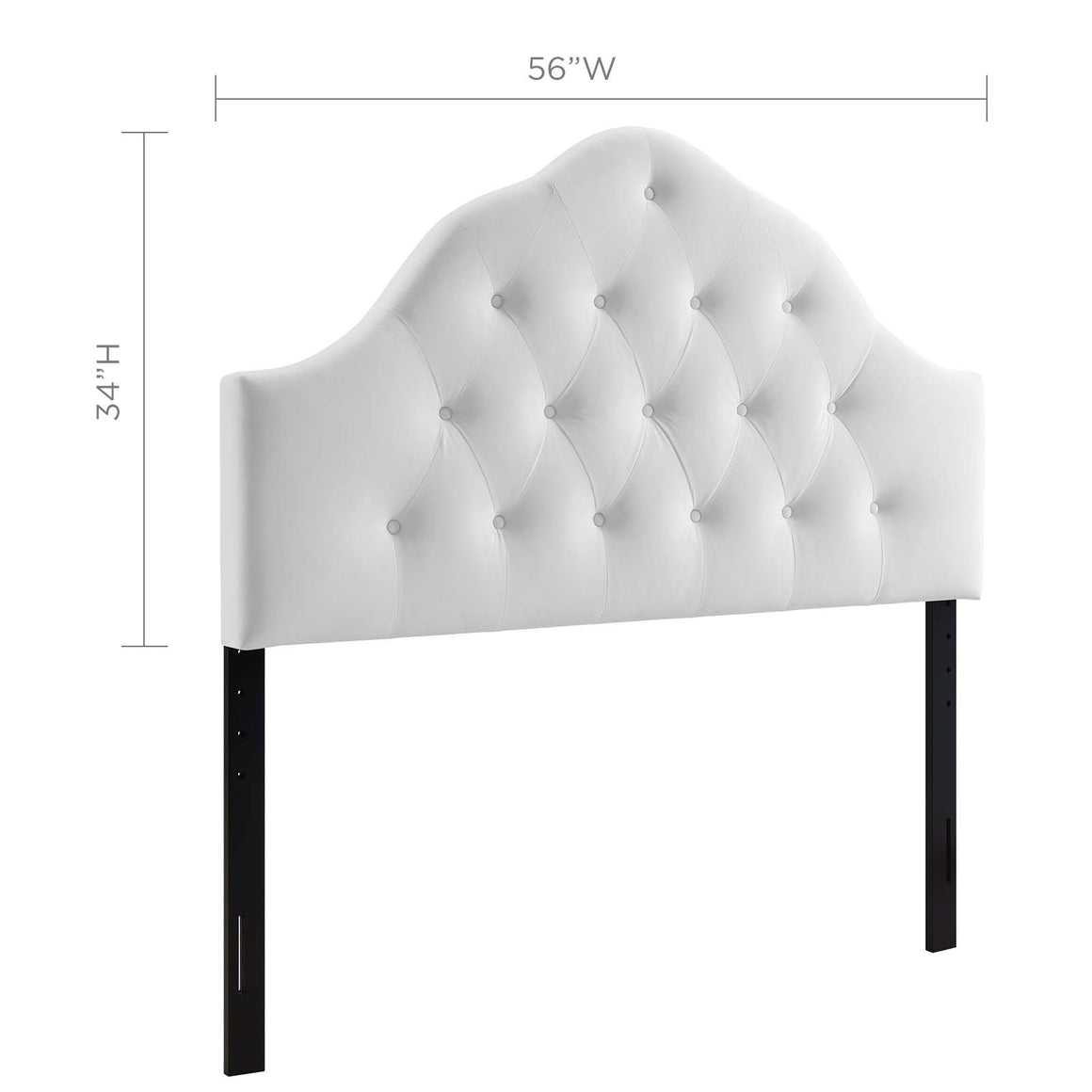 Sovereign Diamond Tufted Performance Velvet Headboard