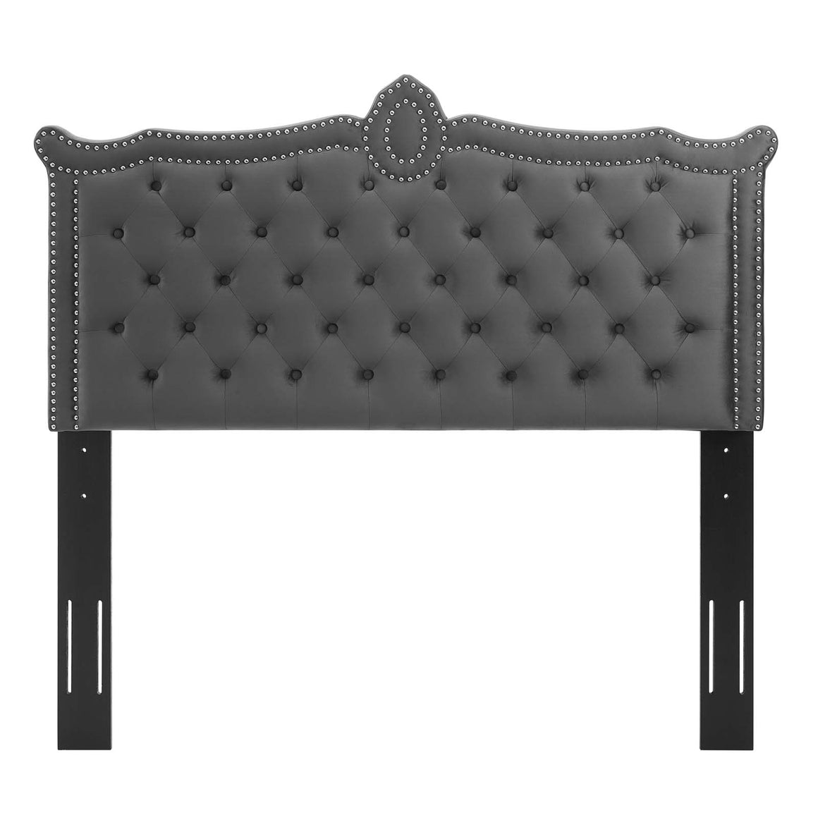 Louisa Tufted Performance Velvet Headboard