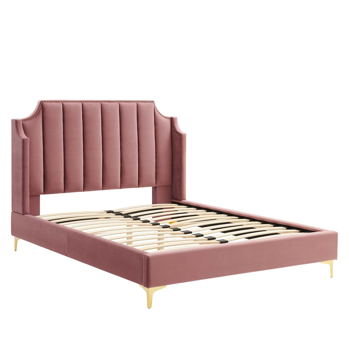 Daniella Performance Velvet Platform Bed