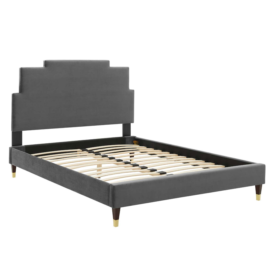 Lindsey  Performance Velvet Platform Bed