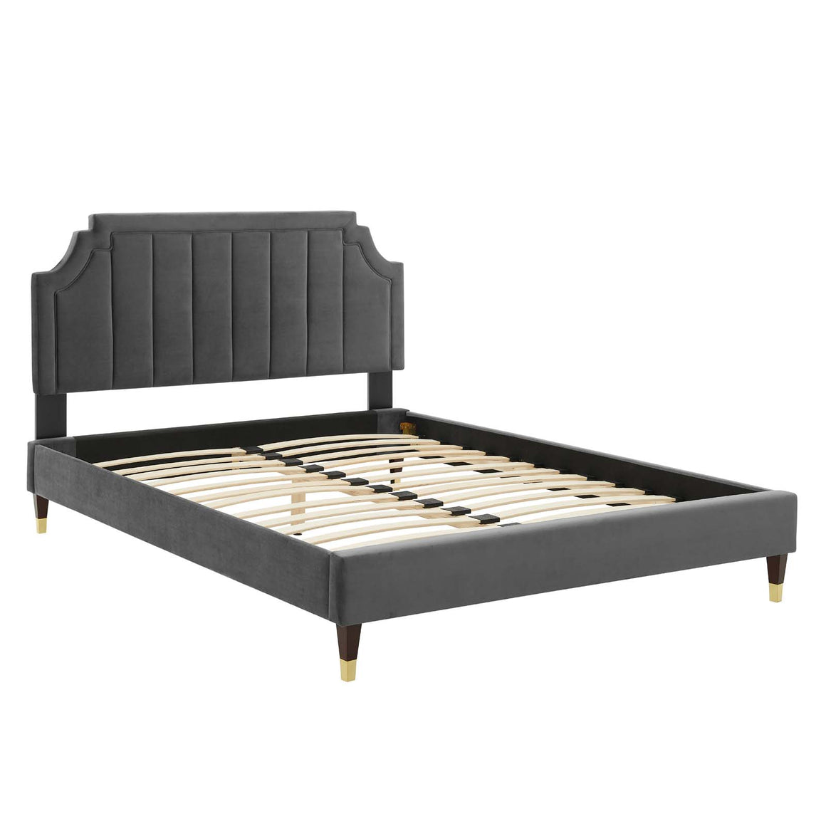 Sienna  Performance Velvet Platform Bed