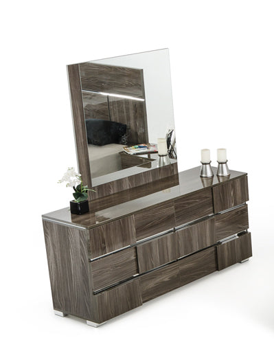 Modrest Picasso Italian Modern Grey Lacquer Dresser