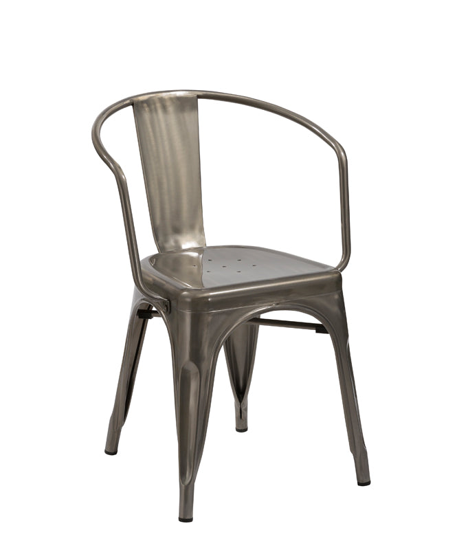 Tull - Modern Steel Dining Chairs (Set of 4)