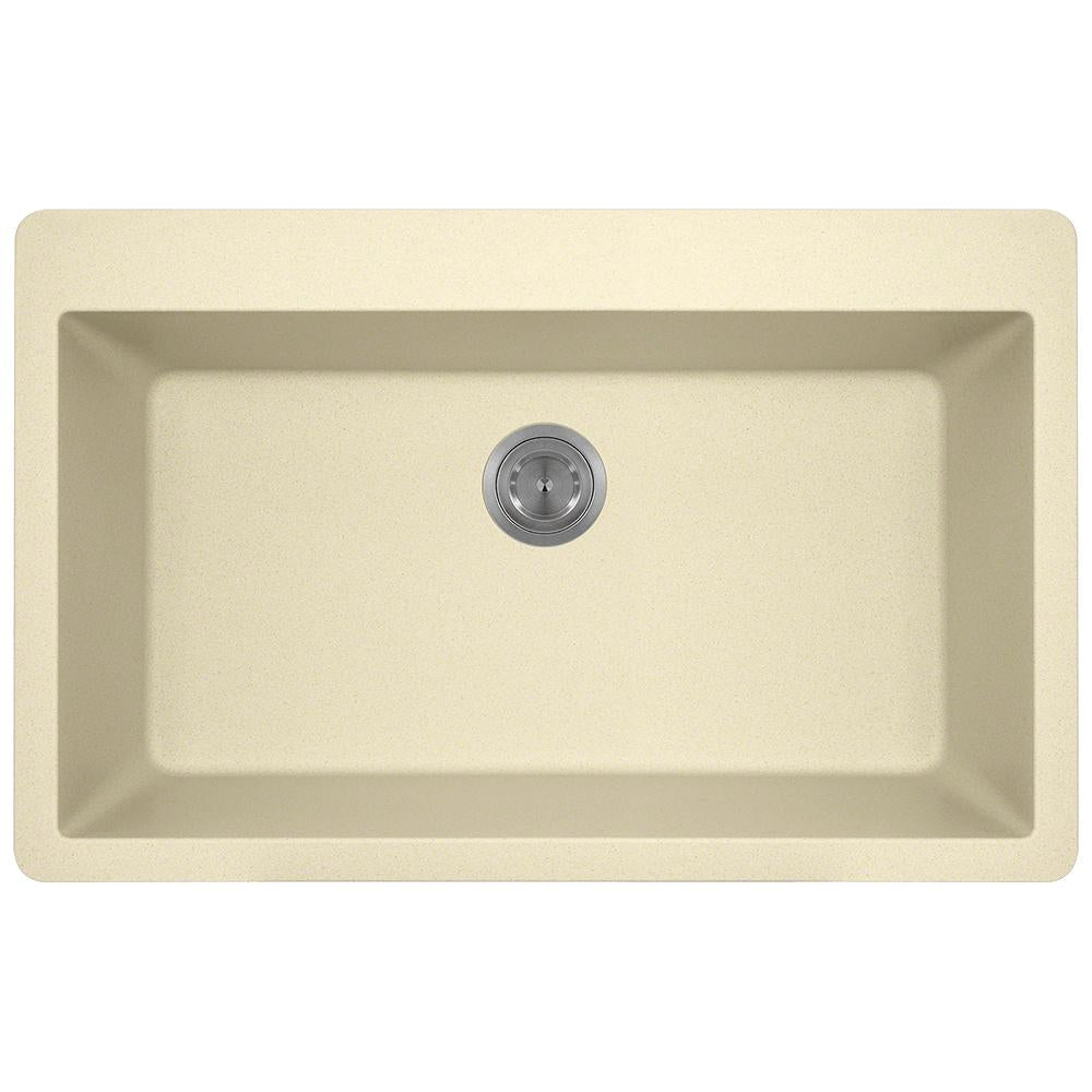 P848TBE Large Single Bowl Topmount AstraGranite Sink