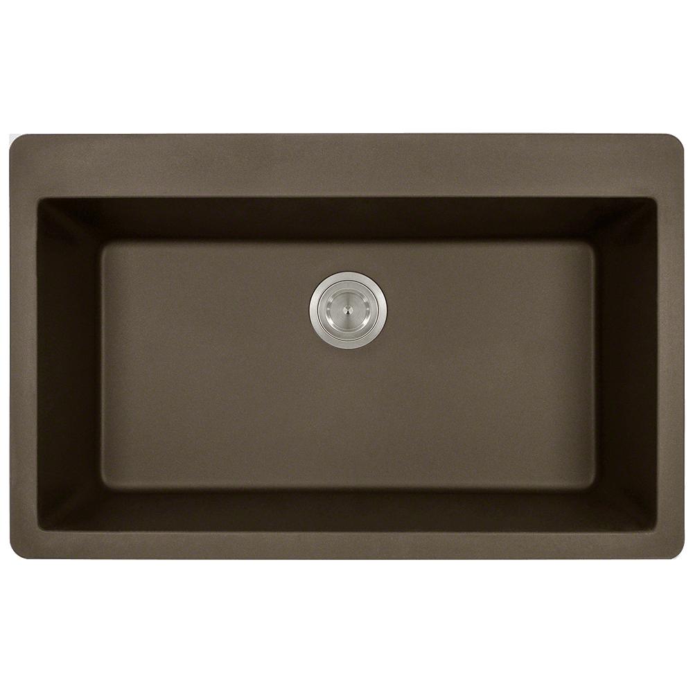 P848TM Large Single Bowl Topmount AstraGranite Sink