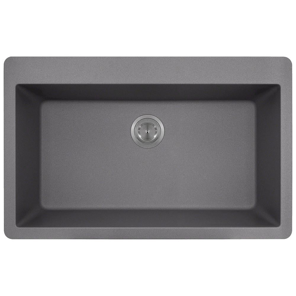 P848TS Large Single Bowl Topmount AstraGranite Sink