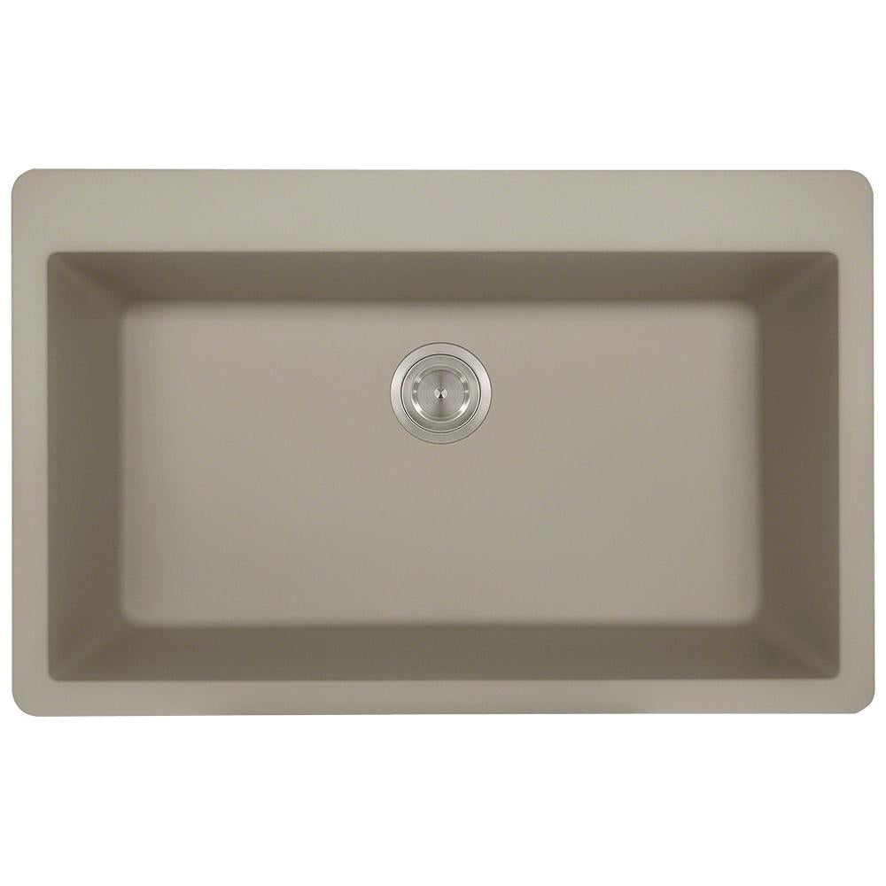 P848TST Large Single Bowl Topmount AstraGranite Sink