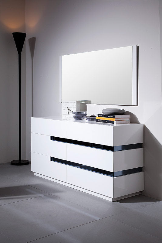Modrest Polar - Contemporary White Gloss Dresser